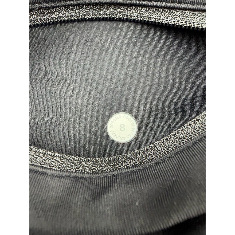 Lululemon Speed Up High-rise 2.5” Inseam Lined Short Size 8 Gray/Black - Picture 2 of 5